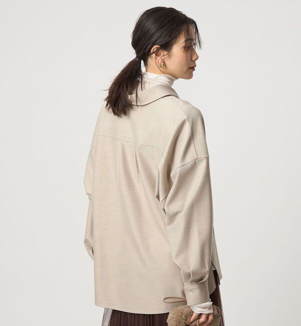 UNITED ARROWS green label relaxing「ウラキモウ シャツ マシンウォッシャブル ストレッチ 帯電防止」|シャツ・ブラウス|