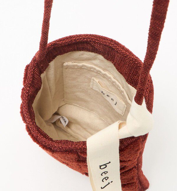 UNITED ARROWS green label relaxing「【別注】＜beej＞エンブロイダリー ショルダーバッグ」|リュック|