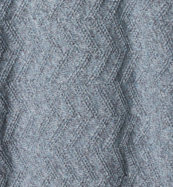 UNITED ARROWS green label relaxing「ジグザグ ミックス クルーネック ニット」|ニット・セーター|