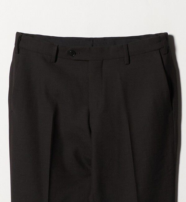 UNITED ARROWS green label relaxing「A+ TWPU バーズアイ スリム アジャスター スラックス -ウォッシャブル・ストレッチ-」|スラックス|