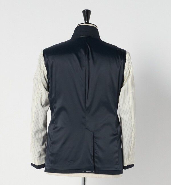 UNITED ARROWS green label relaxing「A+ TWPU バーズアイ 2B スリム ジャケット -ウォッシャブル・ストレッチ-」|テーラードジャケット|