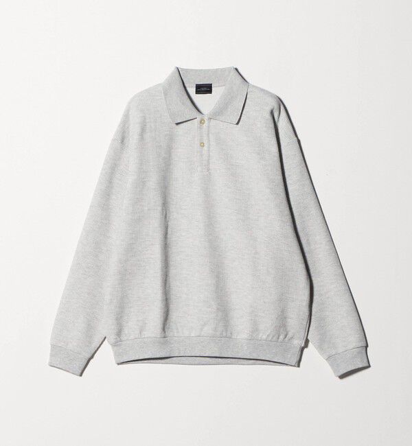UNITED ARROWS green label relaxing「ワッフル 長袖 ポロシャツ カットソー」|ポロシャツ|
