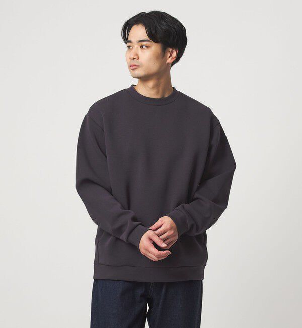 UNITED ARROWS green label relaxing「ダンボール クルーネック カットソー」|Tシャツ・カットソー|DK.GRAY