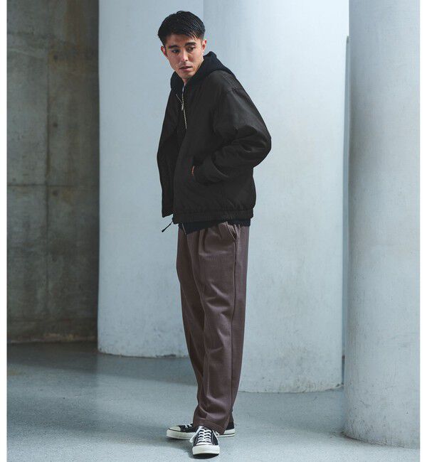 UNITED ARROWS green label relaxing「TRカルゼ 裏起毛 オルマイ ワイド パンツ -2WAYストレッチ-」|その他|