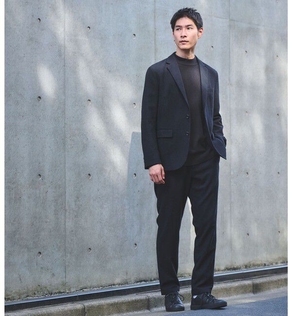 UNITED ARROWS green label relaxing「ウォッシャブル ホームスパン ナロー ジャケット -ストレッチ-」|テーラードジャケット|