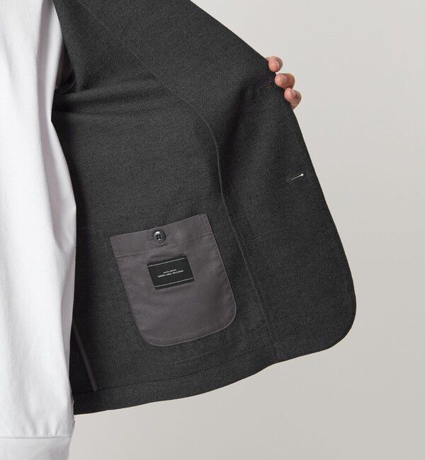 UNITED ARROWS green label relaxing「ウォッシャブル フラノ ツイル リラックス ジャケット -ストレッチ-」|テーラードジャケット|