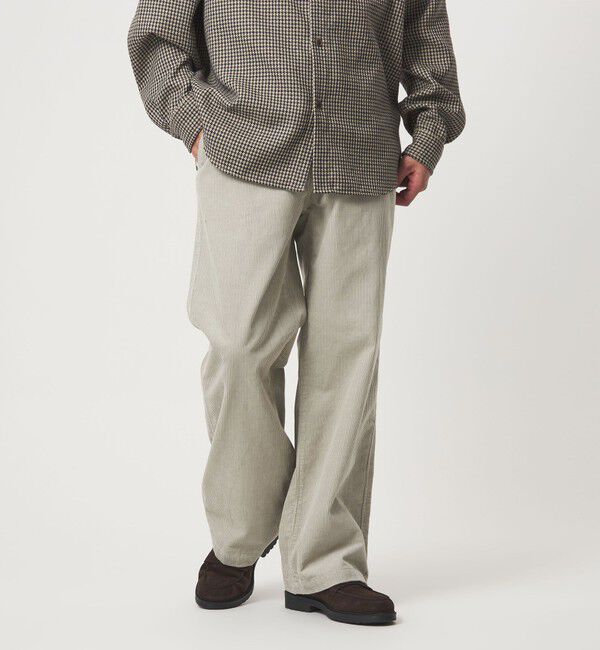 UNITED ARROWS green label relaxing「【WEB限定】＜GLR or＞コーデュロイ ストレート パンツ」|その他|LT.GRAY
