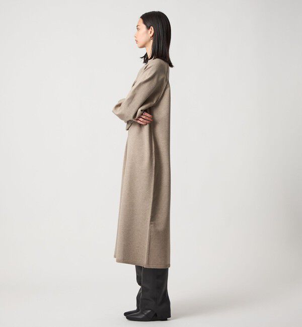 EMMEL REFINES「＜EMMEL REFINES＞EM ハイショク ニット ロング ワンピース」|ワンピース|