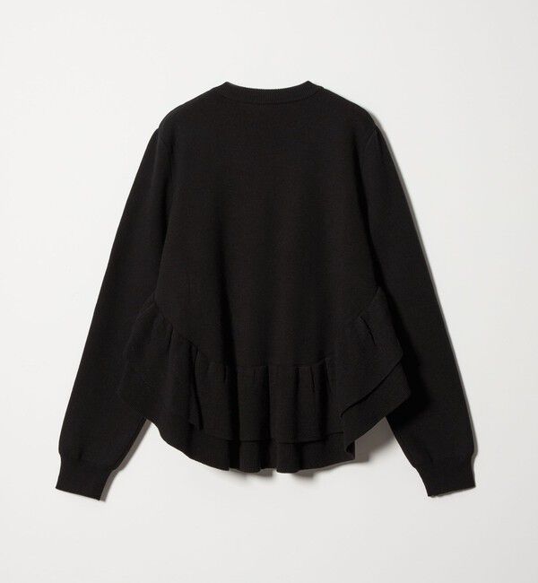 EMMEL REFINES「＜EMMEL REFINES＞EM スソダブルフリル ニットプルオーバー」|ニット・セーター|