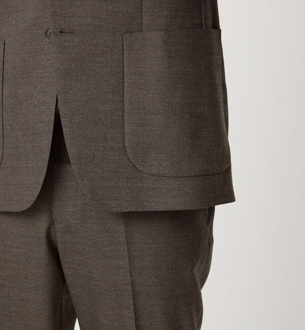 UNITED ARROWS green label relaxing「A+ TWPU ホームスパン 2B スタンダード ジャケット -ウォッシャブル・ストレッチ-」|テーラードジャケット|