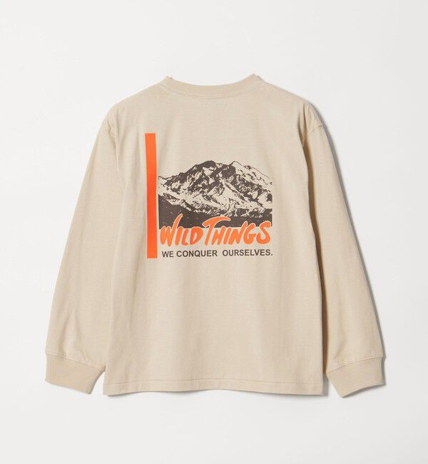 UNITED ARROWS green label relaxing「＜WILD THINGS＞プリント ロングTシャツ / キッズ 140cm-160cm」|Tシャツ・カットソー|