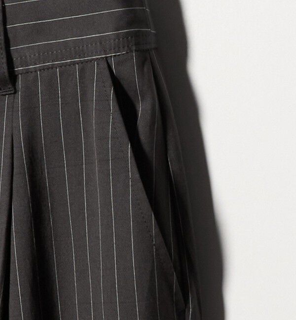 UNITED ARROWS green label relaxing「フィブリル ワイド パンツ」|スラックス|