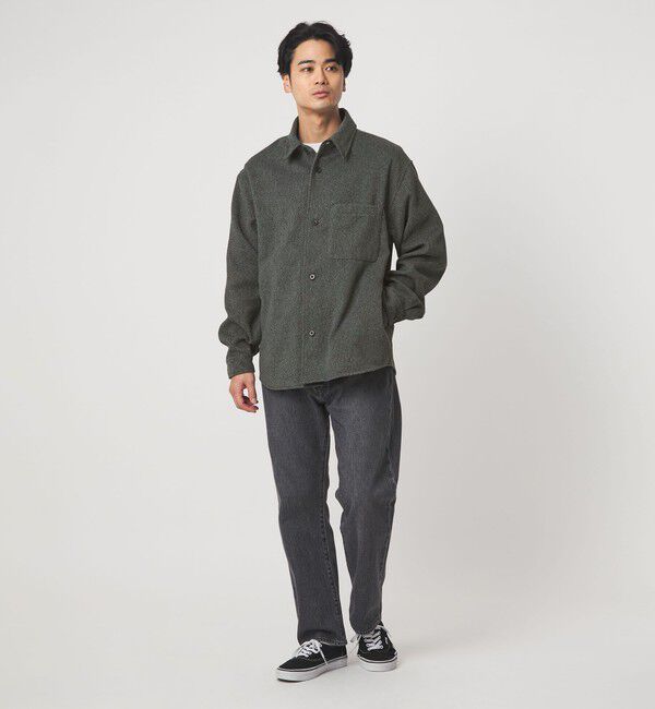 UNITED ARROWS green label relaxing「ツイードライク CPO ジャケット」|シャツ・ブラウス|