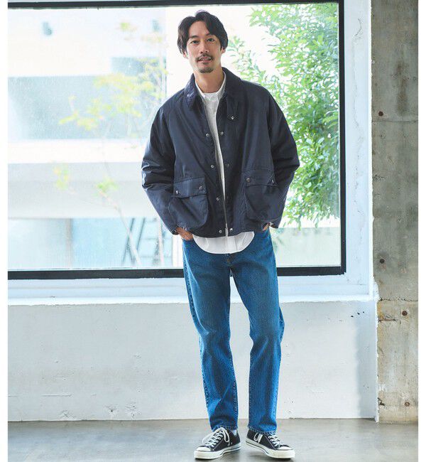 UNITED ARROWS green label relaxing「【別注】＜Barbour＞GLR トランスポート パデット ビデイル ジャケット」|ブルゾン・スタジャン|