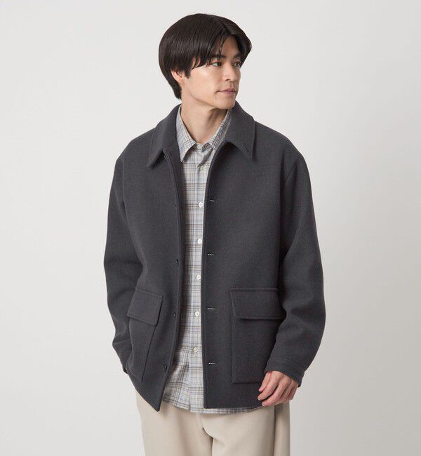 UNITED ARROWS green label relaxing「SENTDALE WOOL カバーオール」|ブルゾン・スタジャン|