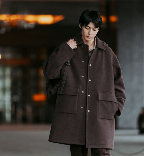 UNITED ARROWS green label relaxing「SENTDALE WOOL ダッフルコート」|ダッフルコート|DK.BROWN