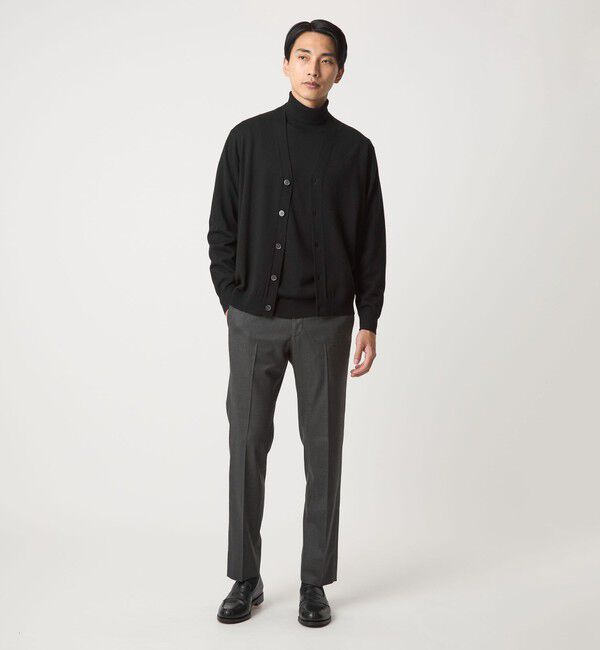 UNITED ARROWS green label relaxing「Super 120&rsquo;s ハイゲージ タートルネック ニット」|ニット・セーター|