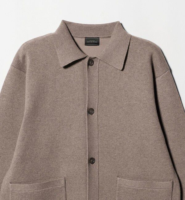 UNITED ARROWS green label relaxing「コットン ポリエステル ポロ カーディガン」|カーディガン|