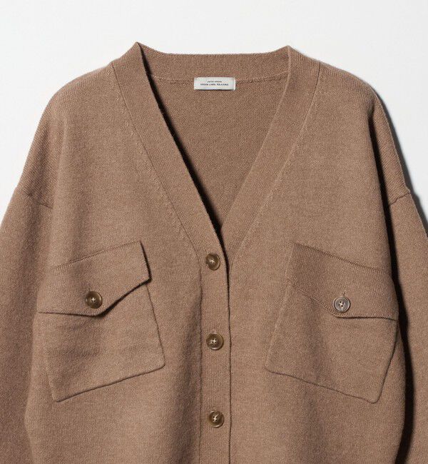 UNITED ARROWS green label relaxing「【WEB限定】＜at ease＞ダブルポケット ニット カーディガン」|カーディガン|