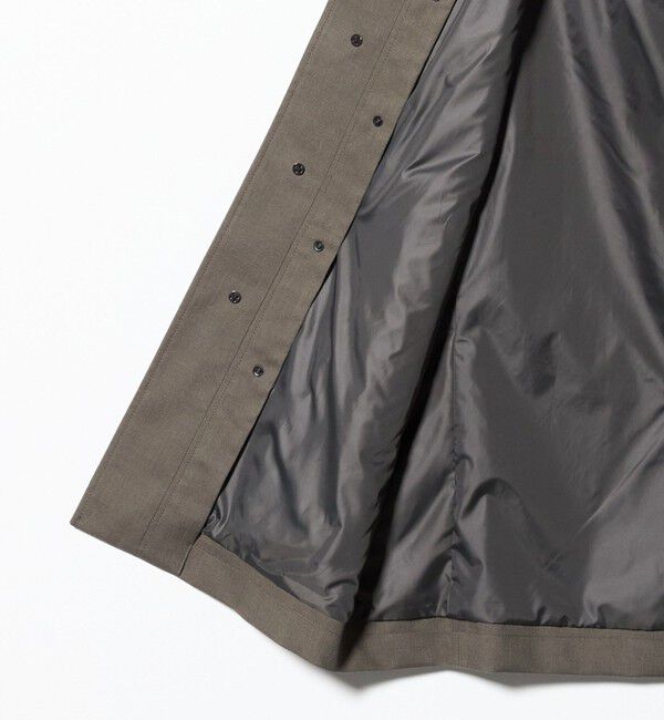 UNITED ARROWS green label relaxing「ルミレットウール TAION フード バルカラーコート -撥水-」|ステンカラーコート|