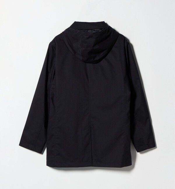 UNITED ARROWS green label relaxing「ルミレットウール TAION フード バルカラーコート -撥水-」|ステンカラーコート|