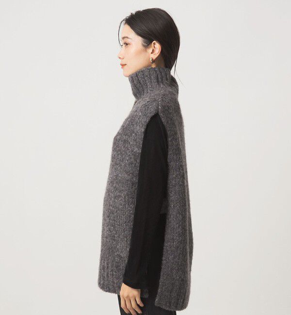 UNITED ARROWS green label relaxing「＜SEASONAL COLLECTION＞ローゲージ ニット ベスト」|ベスト・ジレ|