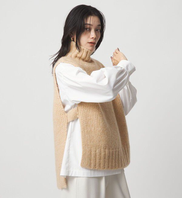 UNITED ARROWS green label relaxing「＜SEASONAL COLLECTION＞ローゲージ ニット ベスト」|ベスト・ジレ|