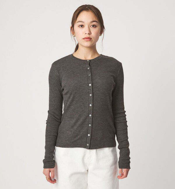 UNITED ARROWS green label relaxing「メランジ 2WAY カーディガン」|カーディガン|