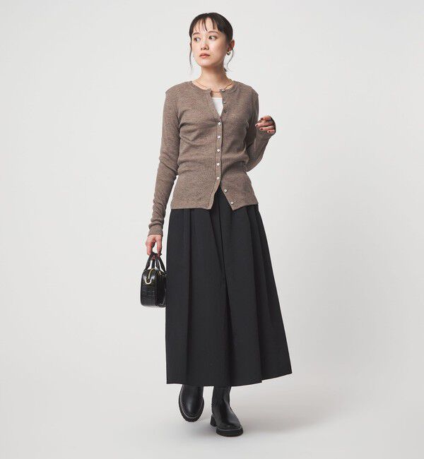 UNITED ARROWS green label relaxing「メランジ 2WAY カーディガン」|カーディガン|