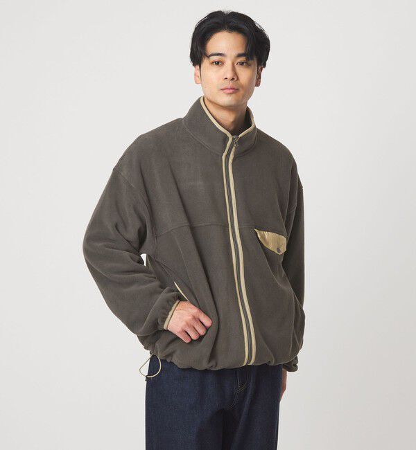 UNITED ARROWS green label relaxing「【WEB限定】＜GLR or＞バルーン フリース ジャケット」|カーディガン|