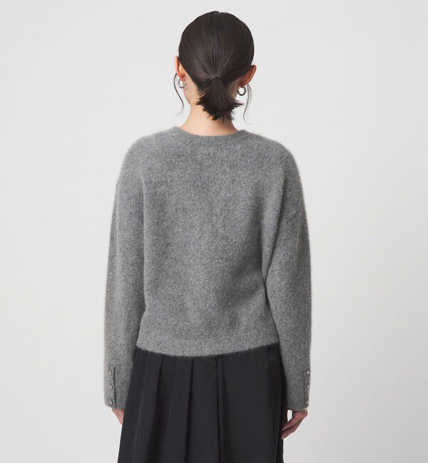 UNITED ARROWS green label relaxing「ヘアリー ニット ジャケットライク カーデイガン」|カーディガン|