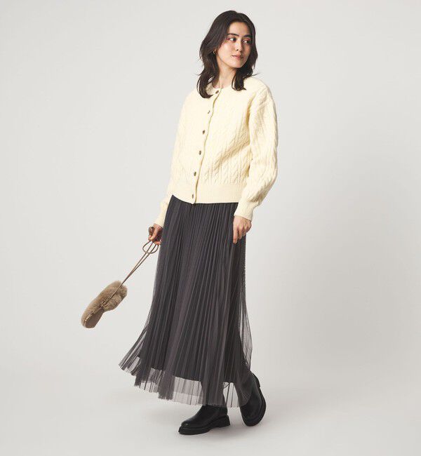 UNITED ARROWS green label relaxing「ゴールバーン 2WAY ニット カーディガン」|カーディガン|