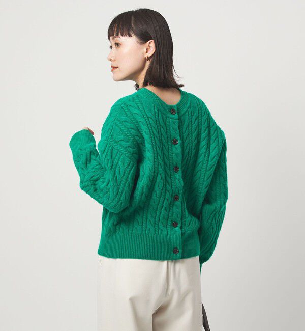 UNITED ARROWS green label relaxing「ゴールバーン 2WAY ニット カーディガン」|カーディガン|