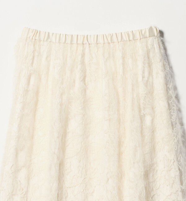 UNITED ARROWS green label relaxing「シアー レース ギャザー スカート」|スカート|