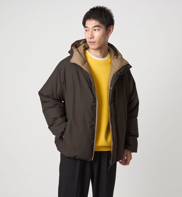 UNITED ARROWS green label relaxing「【別注】＜TAION＞リバーシブル ダウン フーディ ジャケット」|ダウン|