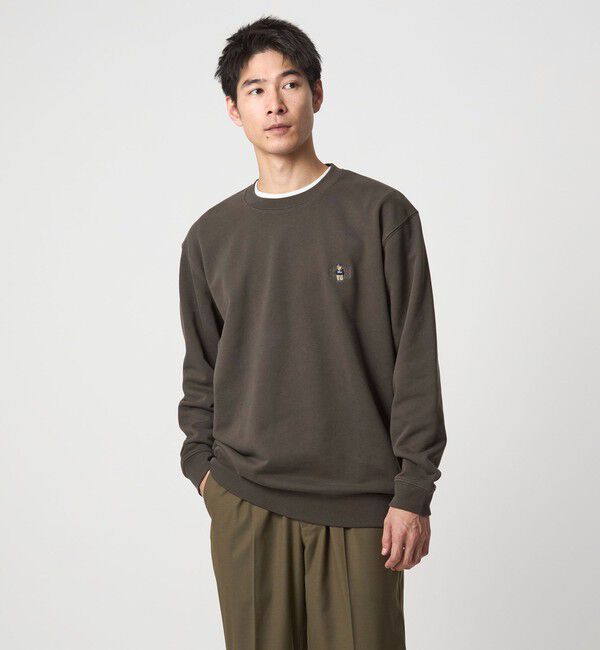 UNITED ARROWS green label relaxing「【別注】＜ROSTER BEAR＞GLR 刺しゅう ロゴ スウェット」|スウェット・ジャージ|BLACK