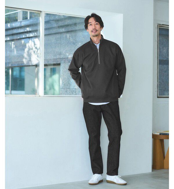 UNITED ARROWS green label relaxing「WONDER CLOTH ハーフジップ プルオーバー -ストレッチ-」|その他|