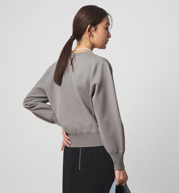 UNITED ARROWS green label relaxing「【WEB限定】エリレース 2WAY ニット プルオーバー ウォッシャブル」|ニット・セーター|