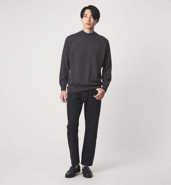 UNITED ARROWS green label relaxing「シルク ミックス モックネック ニット」|ニット・セーター|