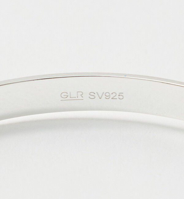 UNITED ARROWS green label relaxing「GLR フラット シルバー バングル」|ブレスレット・バングル|