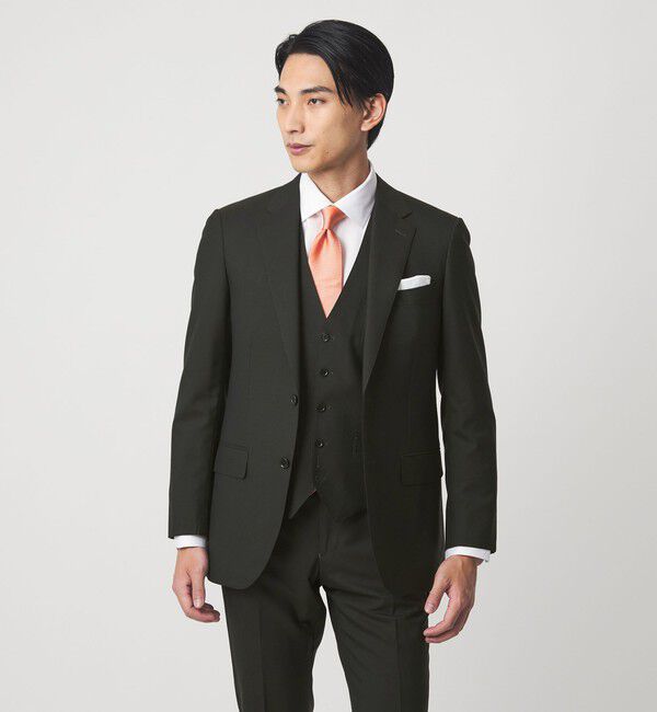 UNITED ARROWS green label relaxing「REDA トロピカル 無地 2B RV スーツジャケット」|スーツ|