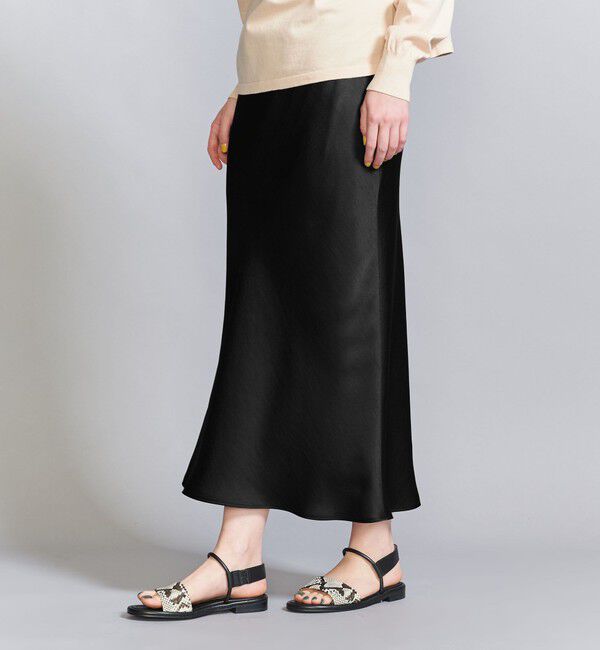 BEAUTY&YOUTH UNITED ARROWS「ポリエステルサテン マーメイドフレアスカート」|スカート|