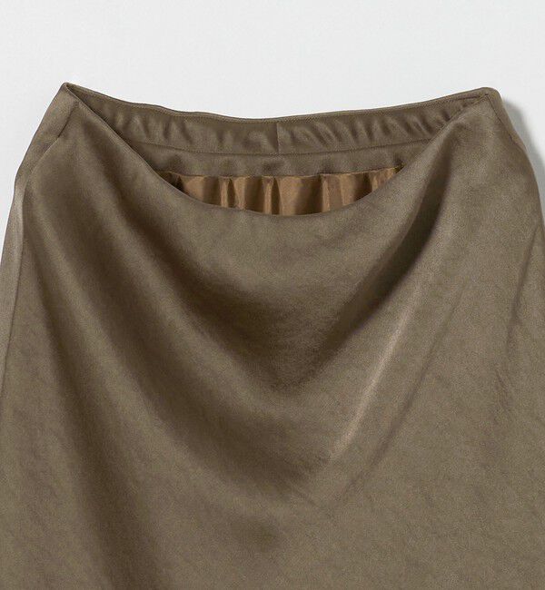 BEAUTY&YOUTH UNITED ARROWS「ポリエステルサテン マーメイドフレアスカート」|スカート|