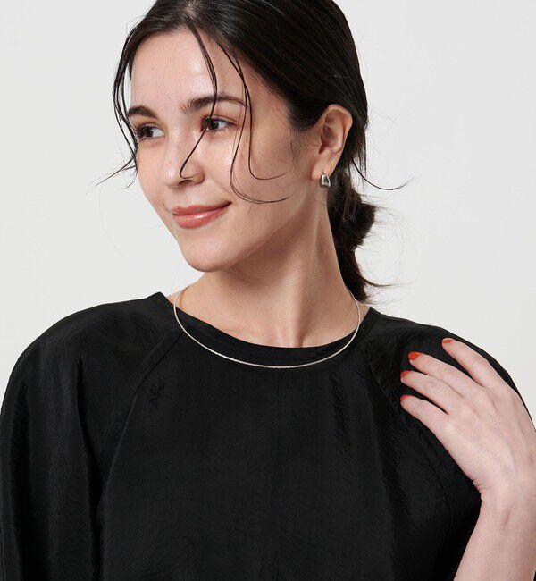 BEAUTY&YOUTH UNITED ARROWS「メタル シャイニー チョーカー」|ネックレス|