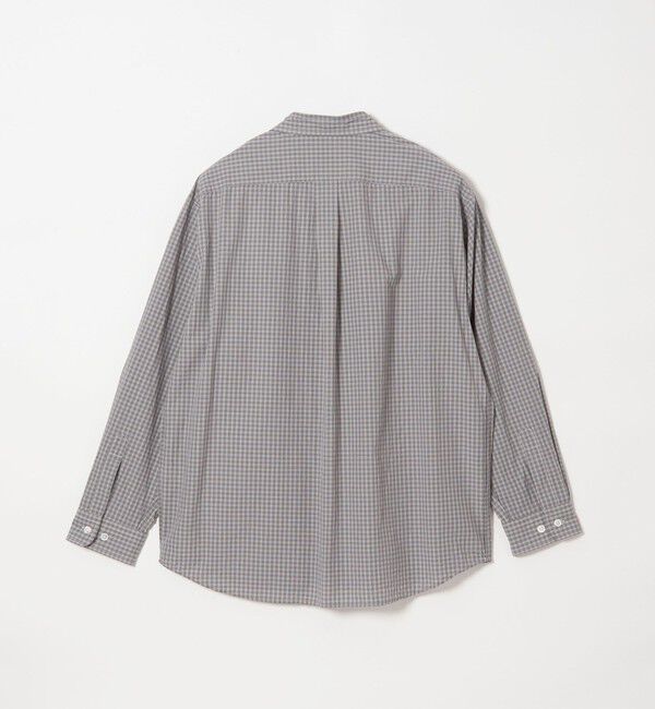 STEVEN ALAN「＜Steven Alan＞ スモーキー チェック リバースシーム シャツ LOOSE」|シャツ・ブラウス|
