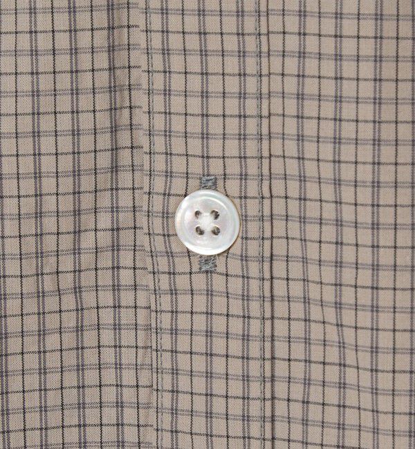 STEVEN ALAN「＜Steven Alan＞ スモーキー チェック リバースシーム シャツ LOOSE」|シャツ・ブラウス|