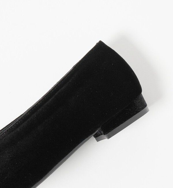 BEAUTY&YOUTH UNITED ARROWS「ギャザートゥ ベルベット フラットシューズ」|ローファー|