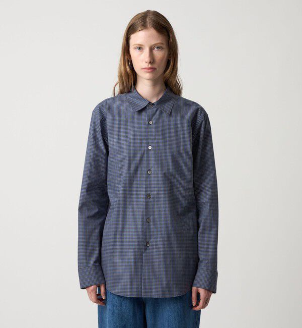 STEVEN ALAN「＜Steven Alan＞コットン チェック シャツ」|シャツ・ブラウス|