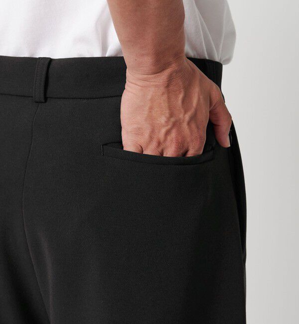 BEAUTY&YOUTH UNITED ARROWS「DUAL PACK 2.0 ワイド オフィサーパンツ -セットアップ対応 ウォッシャブル マルチ機能-」|チノ|