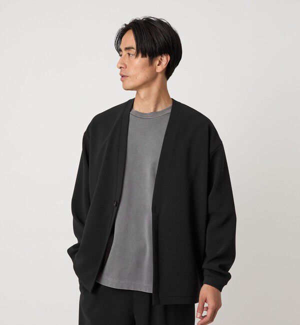 BEAUTY&YOUTH UNITED ARROWS「DUAL PACK 2.0 1B V カーディガンジャケット -セットアップ対応 ウォッシャブル マルチ機能-」|テーラードジャケット|
